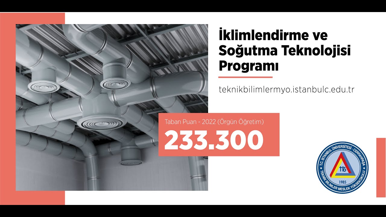 İÜC TBMYO İklimlendirme ve Soğutma Teknolojisi Programı