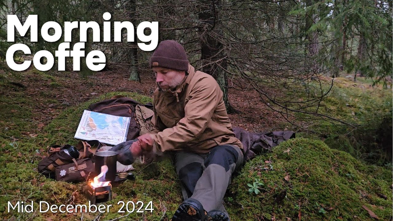 Coffe Series: Trangia burner and Helikon-Tex gear. Short Bushcraft trip into the local wilderness.