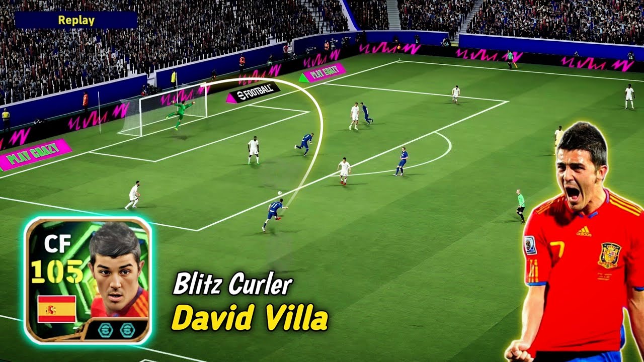 Nowy Blitz Curler David Villa będzie ogień 🔥| David Villa Efootball 26