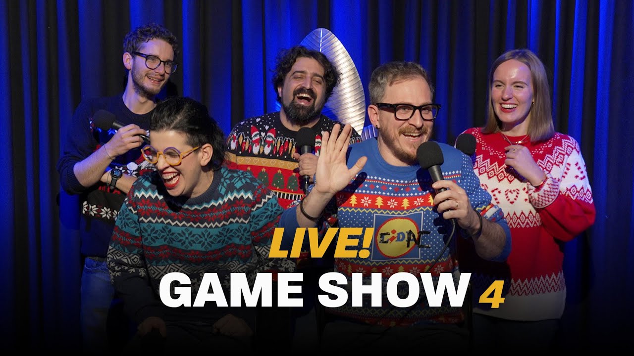 LIVE! Il Game Show di Illumina: Dolmen mima la Cidac, domande in cuffia, proverbi inesistenti