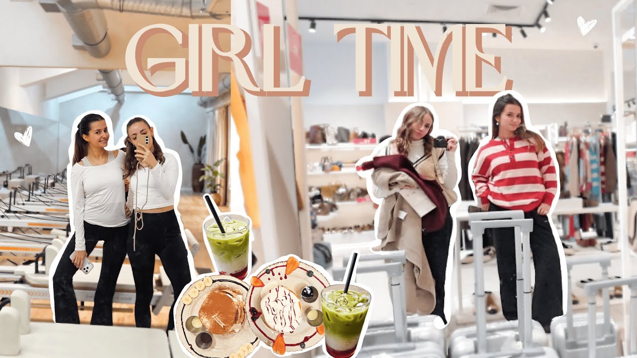 VLOG: Girl time, primeiro pilates do ano e mais um brunch!