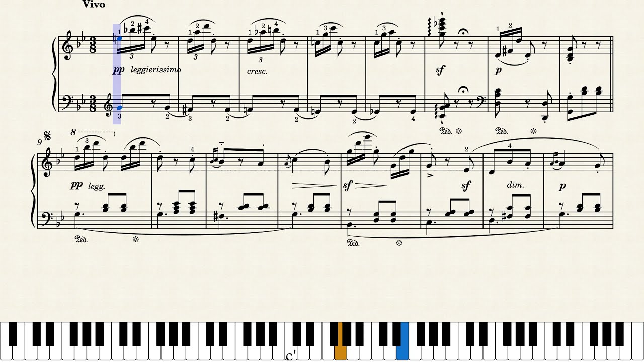 부르크뮐러 18, 15번 공기의 요정 |  Burgmüller 18 (Op.109) No.15 - Les Sylphes