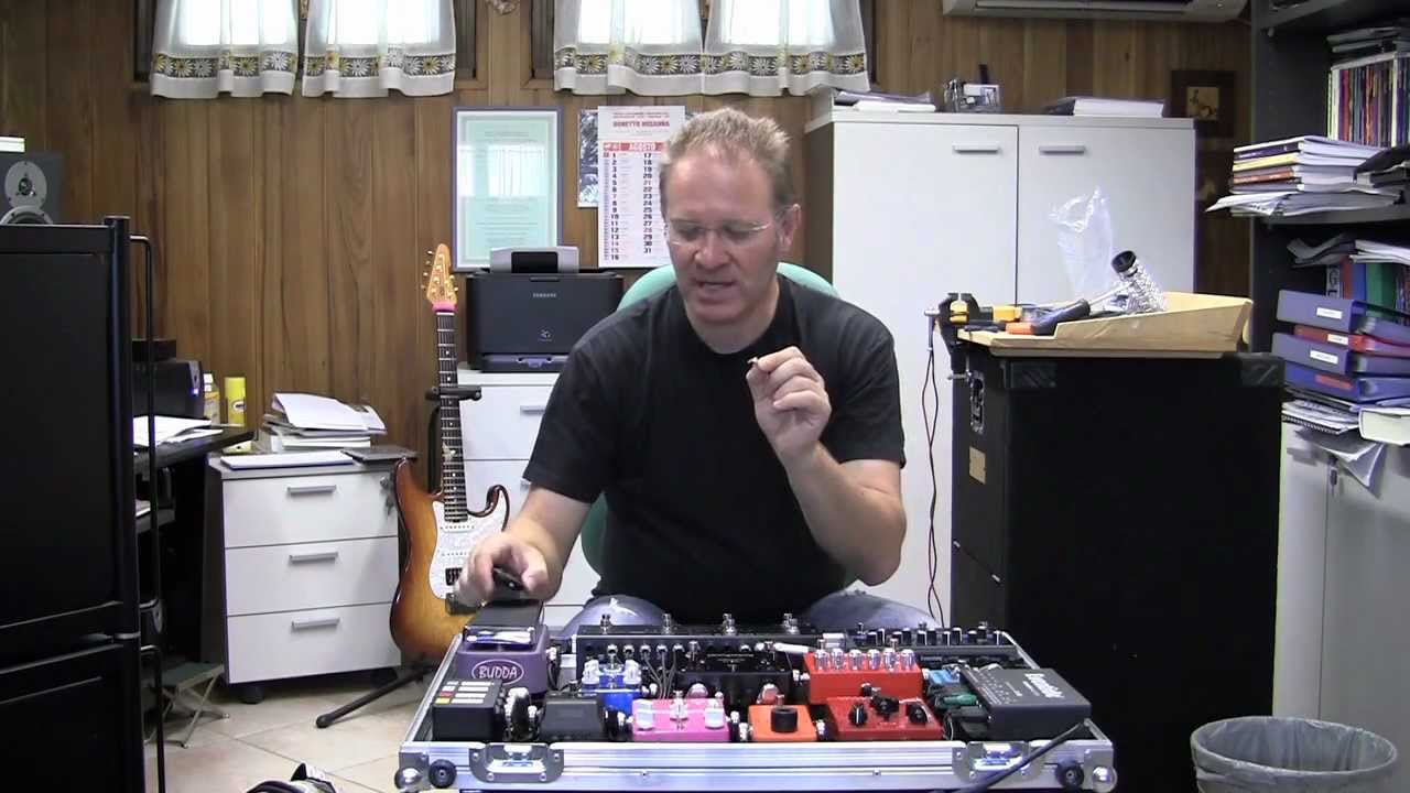 Assemblare una pedaliera effetti per chitarra elettrica - parte 2/3