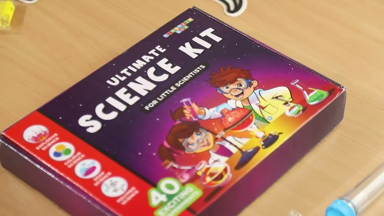Unlimited science kits Einstein Box Science Experiment Kit | Chemistry Kit |Soap Making Kit | Toys