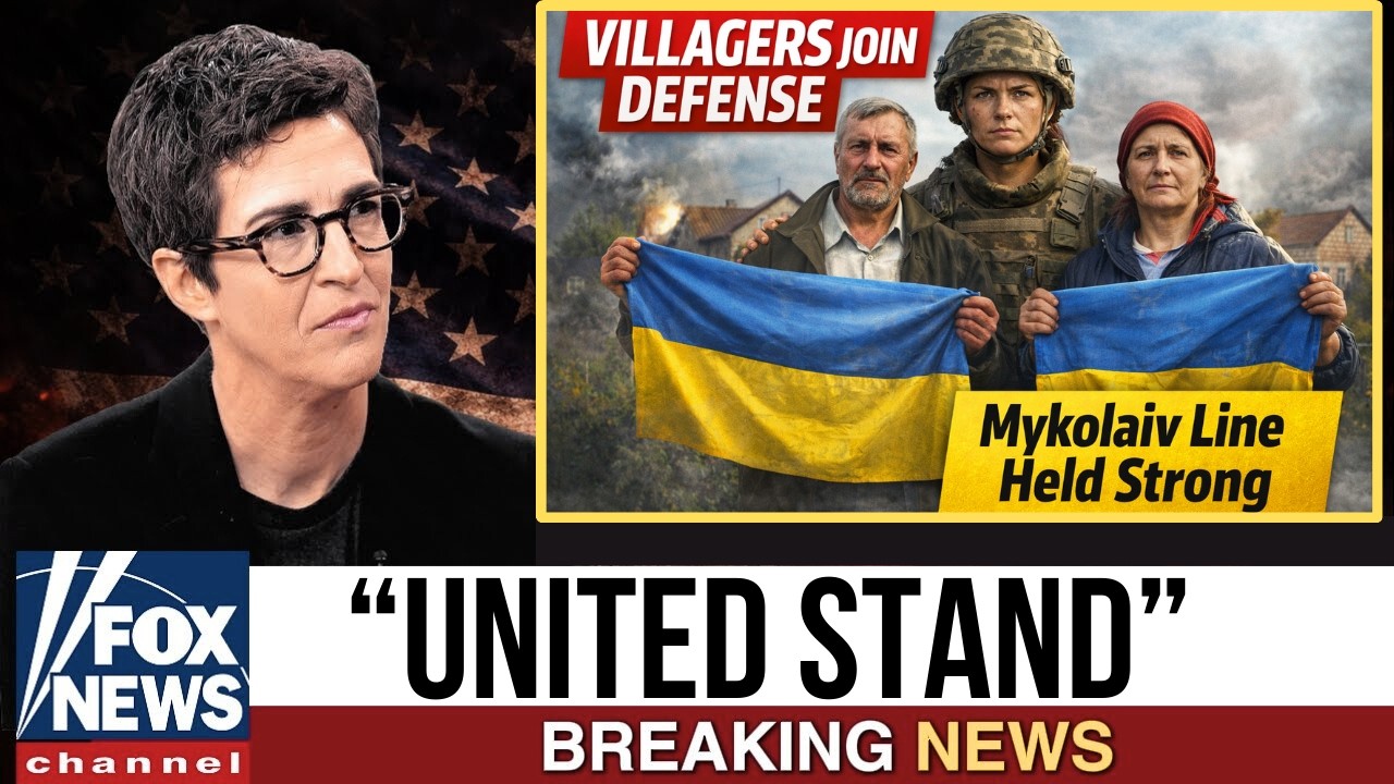 UKRAINIAN Villagers and Soldiers UNITE to Defend Homes Outside Mykolaiv
