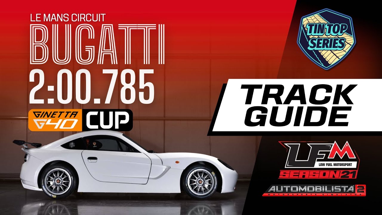 Automobilista 2: Полное руководство для новичков &ndash; LFM Le Mans Bugatti с Ginetta G40 | АМС2 #ams2