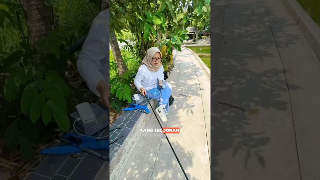 Tantang cewek mancing