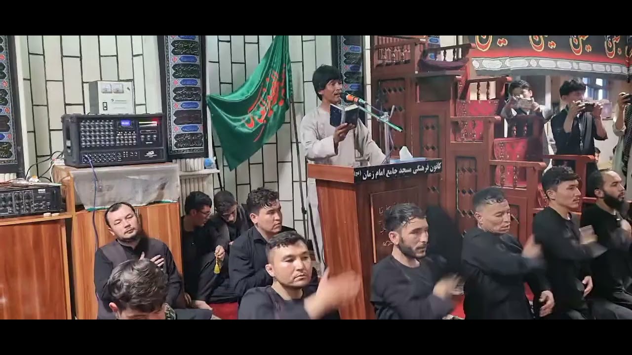 شب دوم محرم مسجد امام زمان پل خشک قاری میرحسین مجیدی نوحه ناب علمدار من