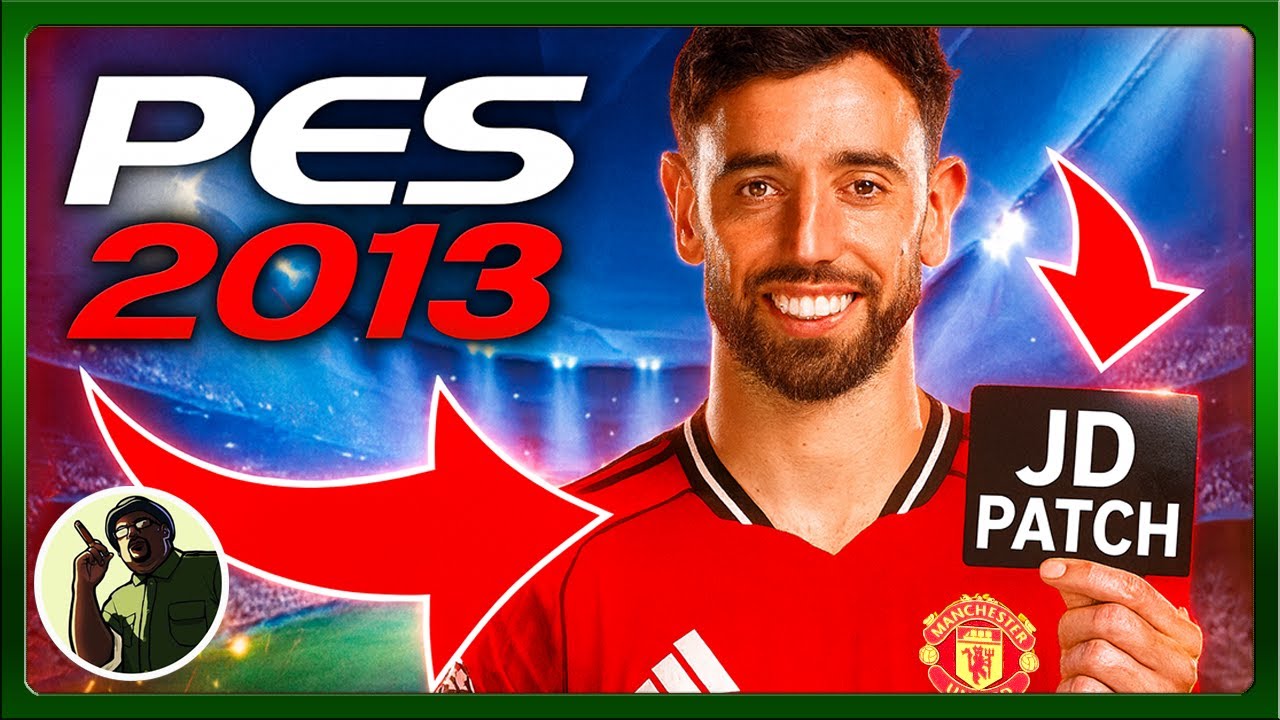 PES 2013 ⚽ JD PATCH ⚽ UPGRADE #pes2013 #pes2013mods #proevolutionsoccer2013 #pes #manchesterunited