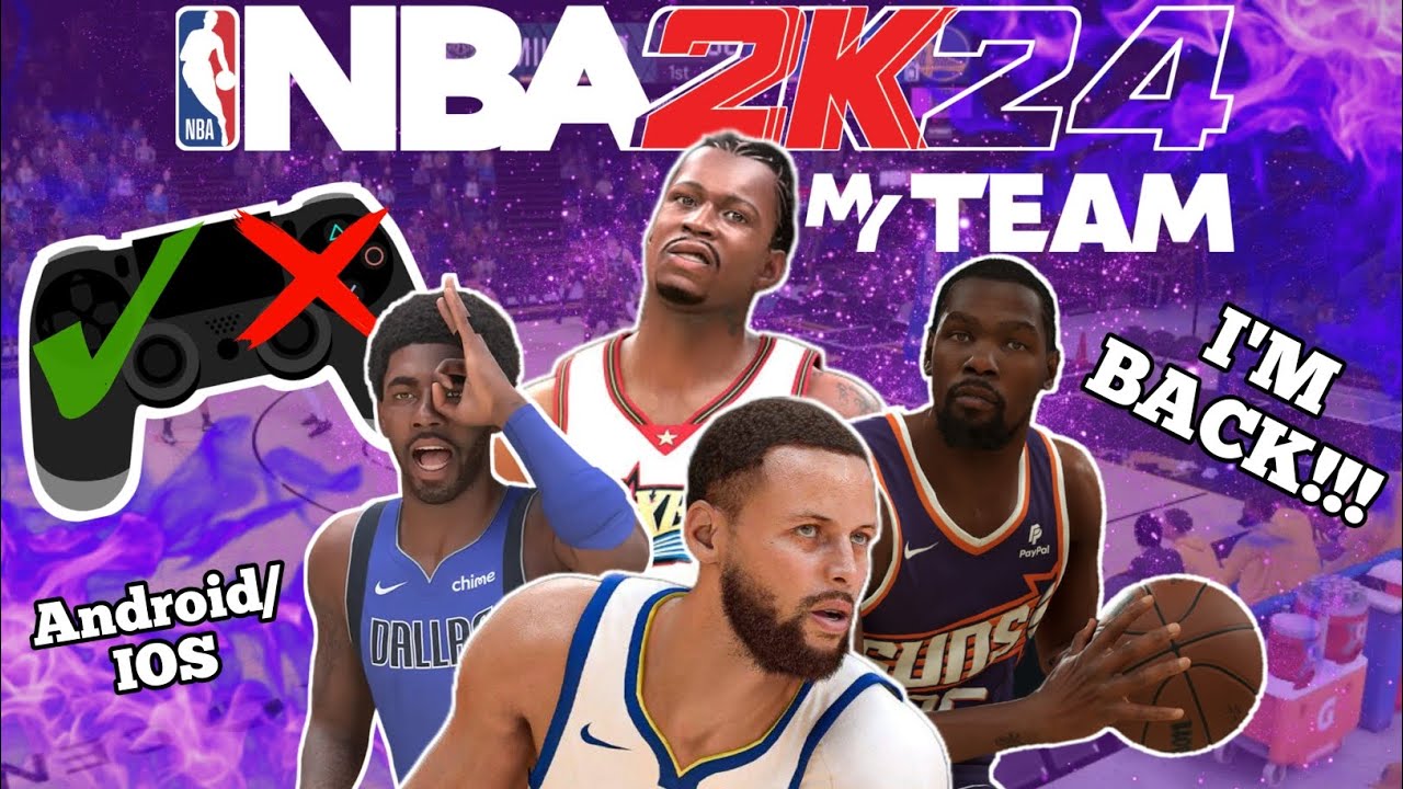 DRIBBLE COMBOS FOR NBA2K24 MyTEAM MOBILE | TUTORIAL | With or Without Controller