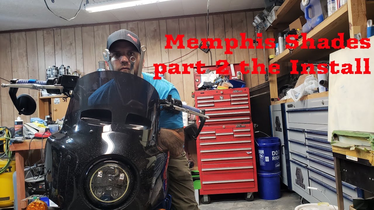 How to install Memphis Shades Road warrior fairing