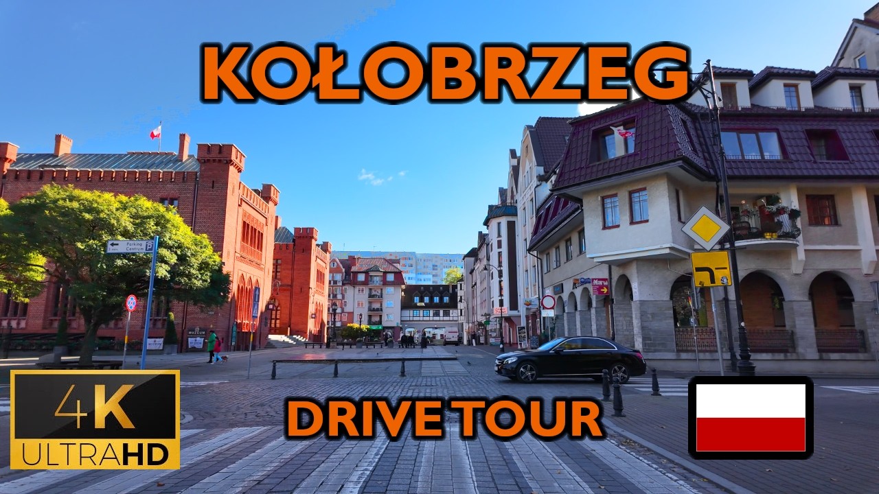 ⁴ᴷ⁶⁰ 🇵🇱 Kołobrzeg/Poland | Drive Tour Around Kołobrzeg (October 2025) [4K]