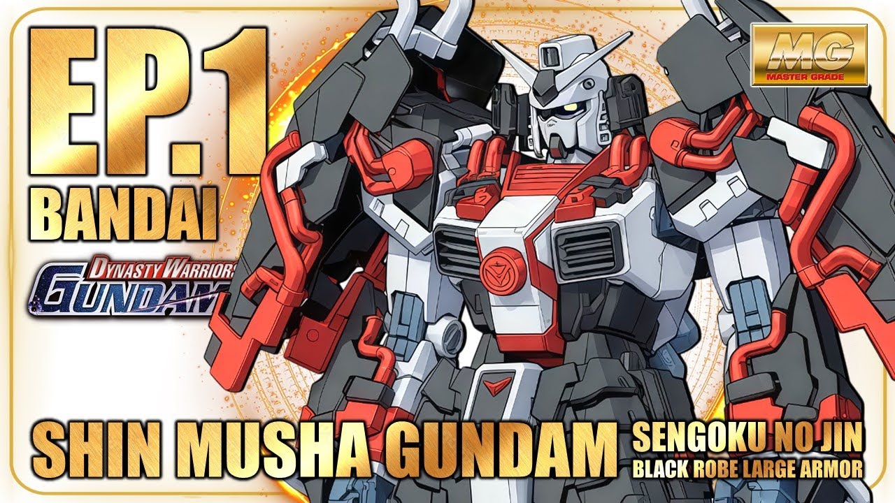 งานอาร์ตชิ้นที่ 1 MG Shin musha gundam sengoku no jin