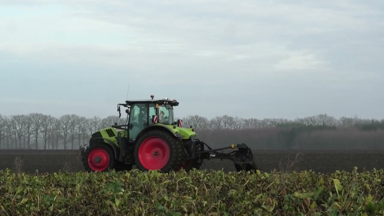 SLOTEN KLEPELEN MET CLAAS 510 ARION