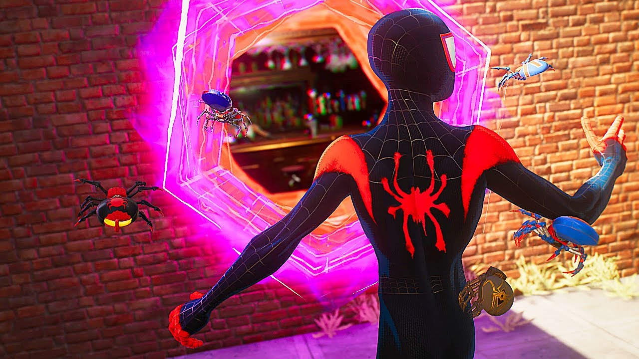 Spider-Man Meets Miguel O'Hara From The Spider-Verse Scene (2023) - Marvel's Spider-Man 2 PS5