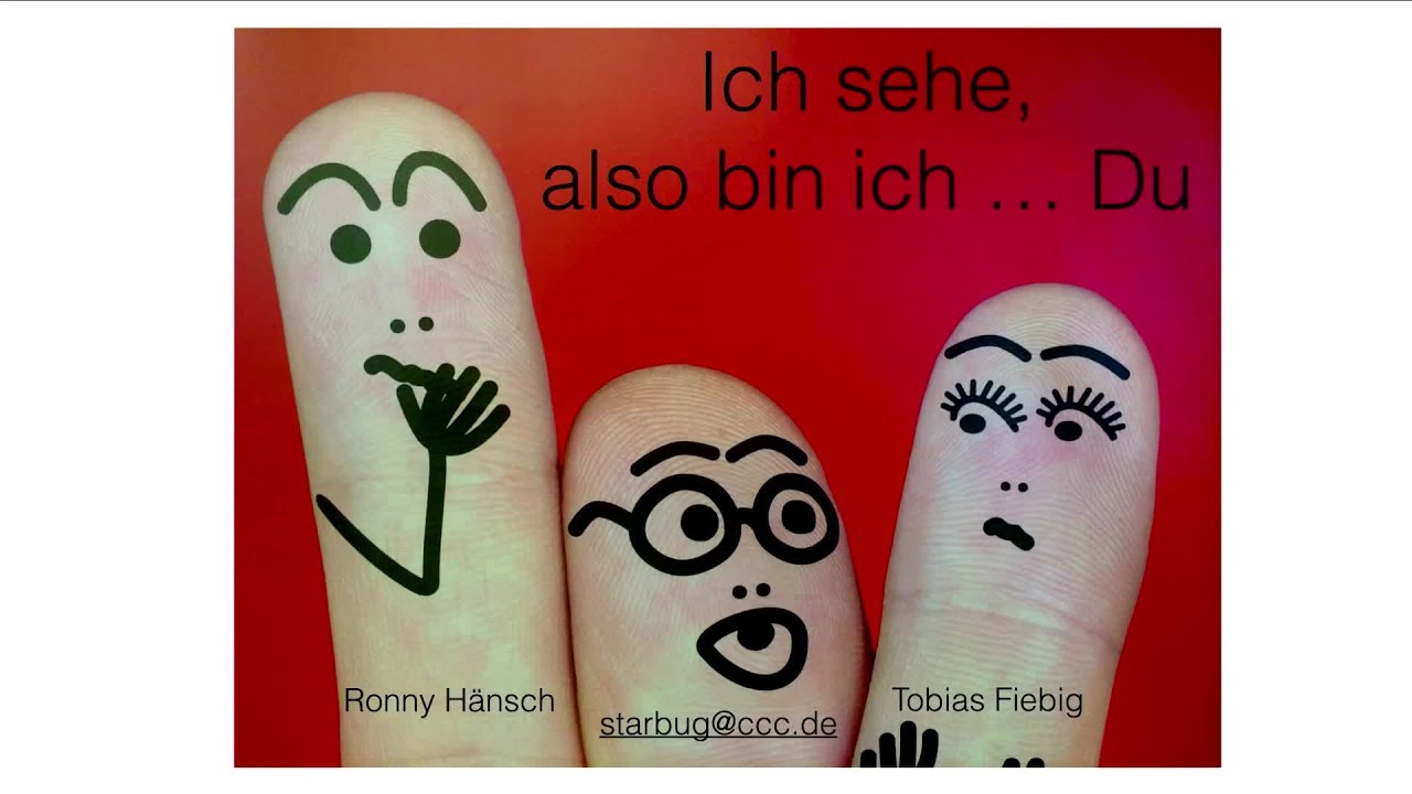 Starbug: Ich sehe, also bin ich ... Du [31c3]