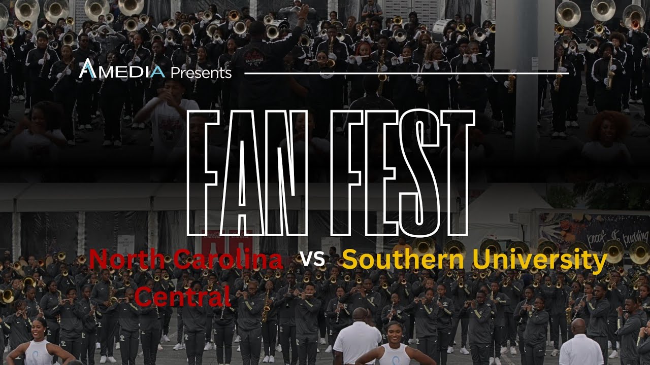 Southern vs NCCU - Fan Fest | 2025 MEAC SWAC Challenge | 4K 2160p 🔥🎥🎬‼️