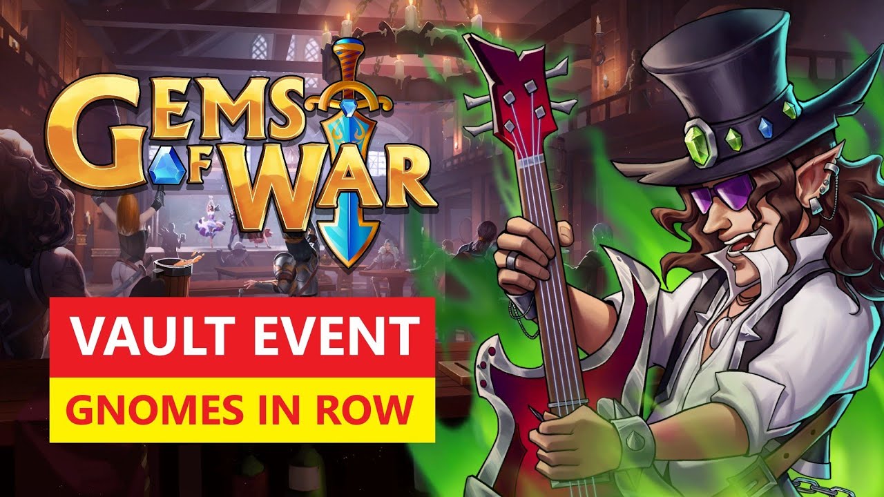 Gems of War - Vault Event! Gnomes in EVERY Battle!