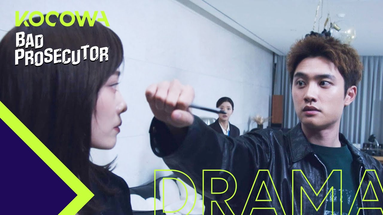 Now why did Do Kyung Soo try to stab her eye out??? l Bad Prosecutor Ep 8 [ENG SUB]