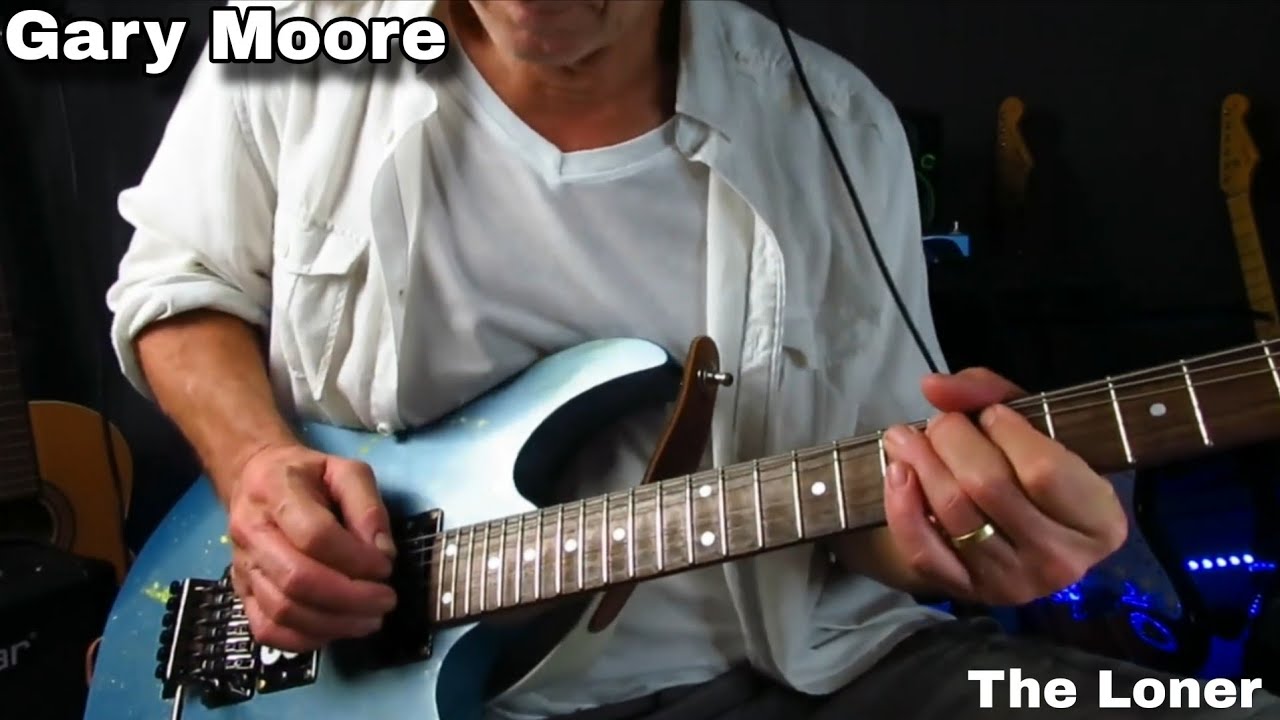 The Loner - Gary Moore. Cover - Kelly Dean Allen.