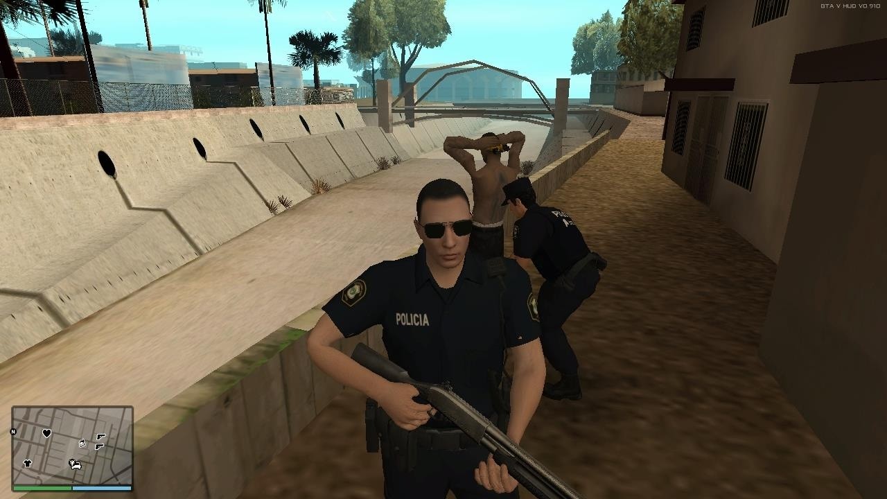 POLICEMOD PBA GTA SA