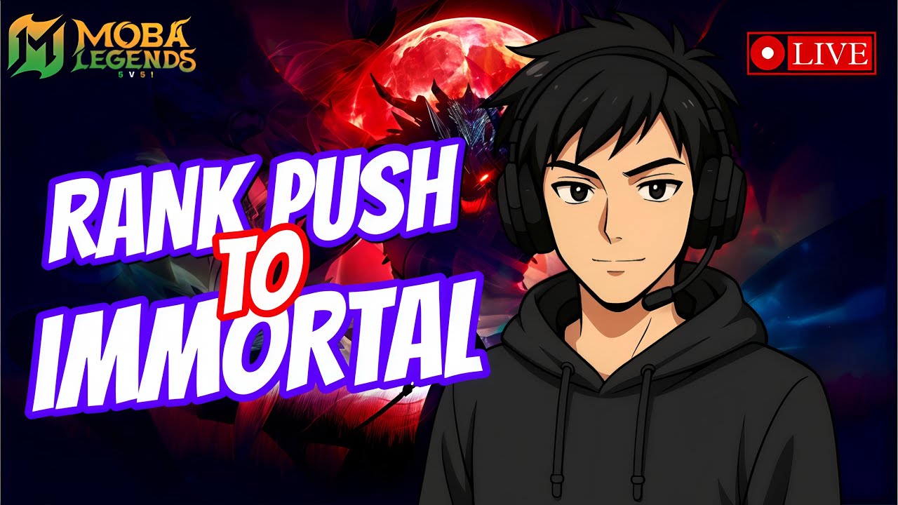 🔴 Moba Legends Rank Push Epic To Legend 80 #mlbb