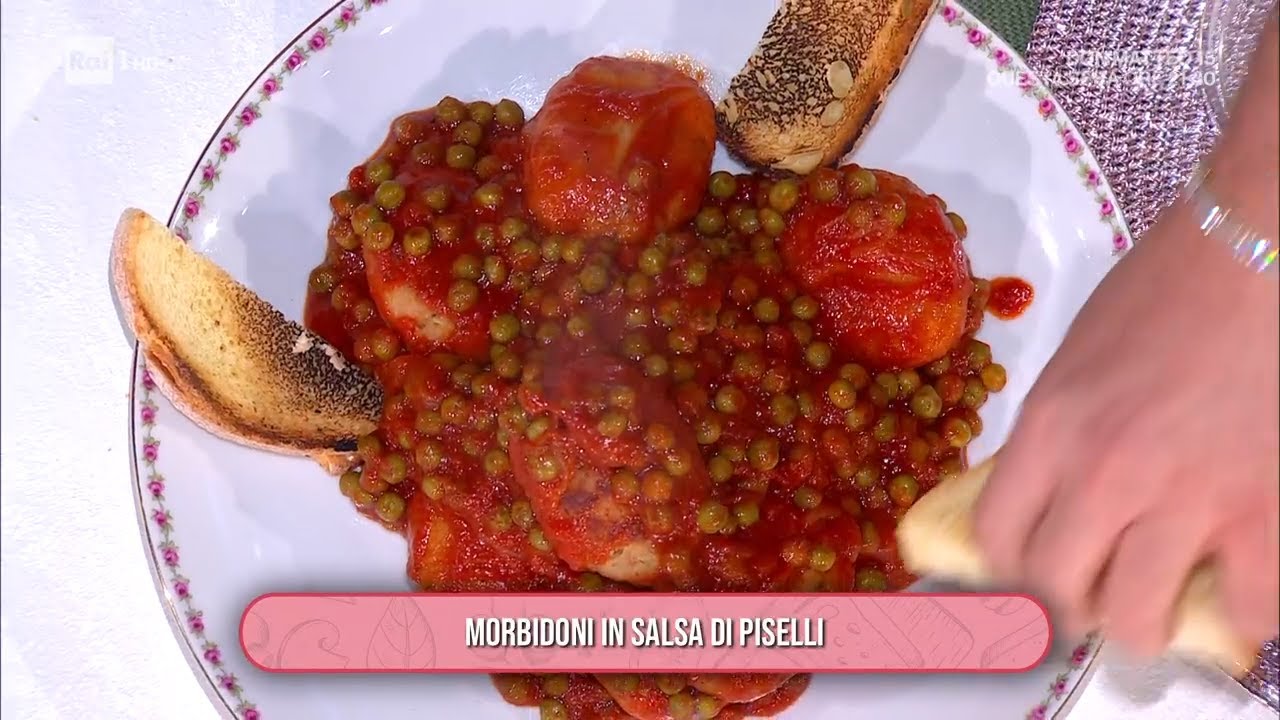 Morbidoni in salsa di piselli - È sempre mezzogiorno 08/01/2026