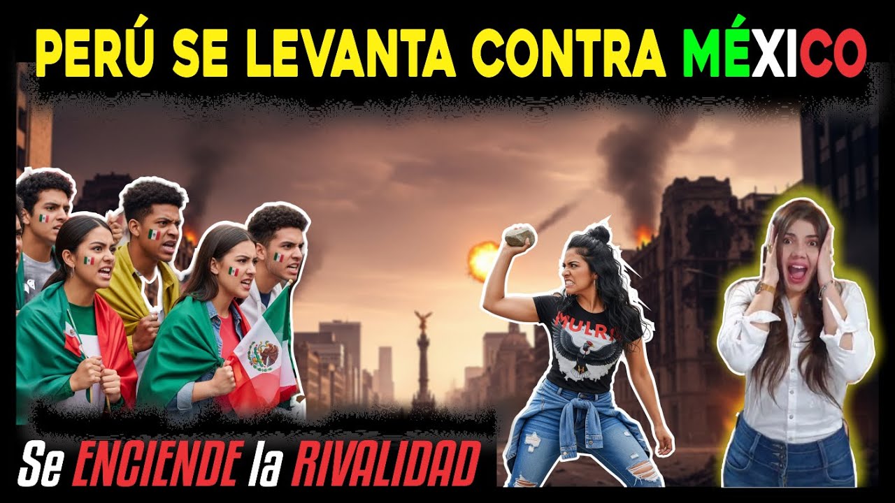 PERUANOS ATACAN A MÉXICO, LA RESPUESTA QUE RECIBIERON ES IMPRESIONANTE. CRECE LA RIVALIDAD