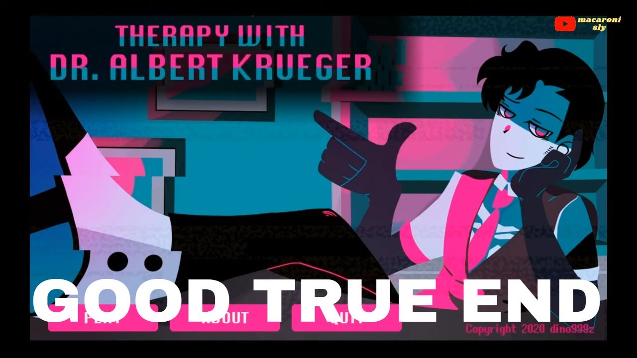 THERAPY WITH DR. ALBERT KRUEGER - Good True End (Walkthrough/Playthrough)