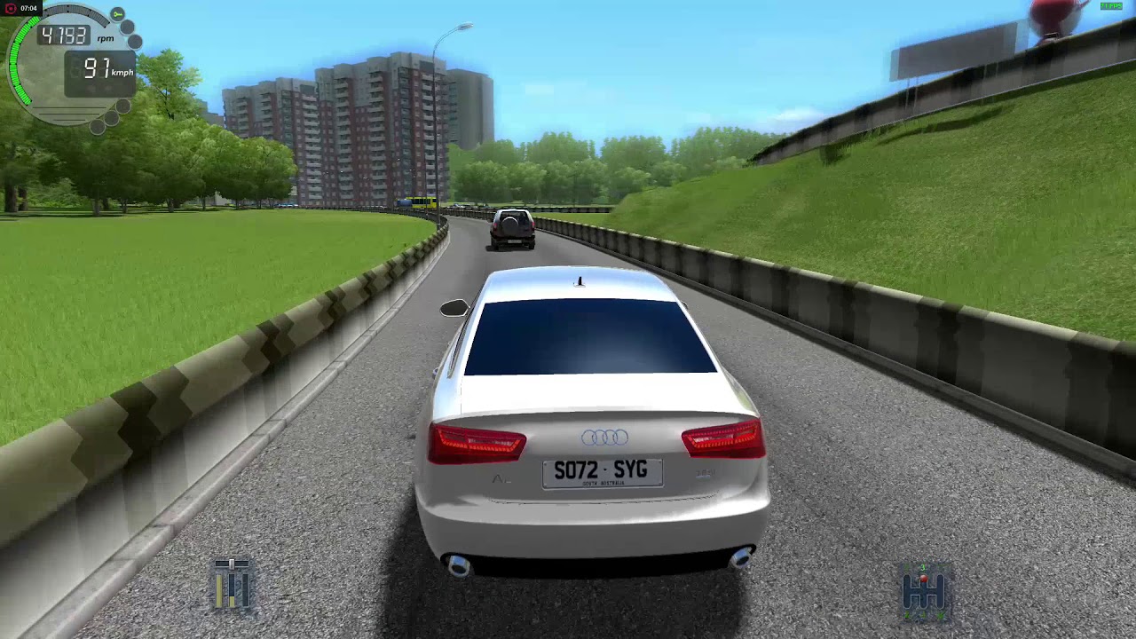 City Car Driving 1.5.4 Audi A6 TFSI