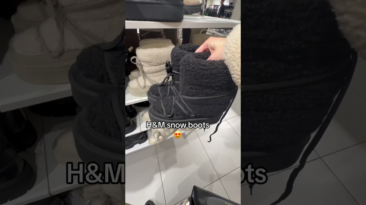 Viral H&M snow boots 😍