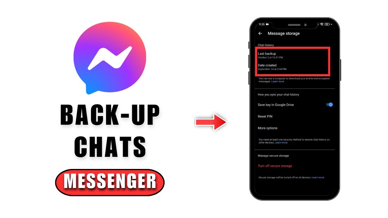 Как создать резервную копию чата Messenger 2026 | Пошаговая инструкция