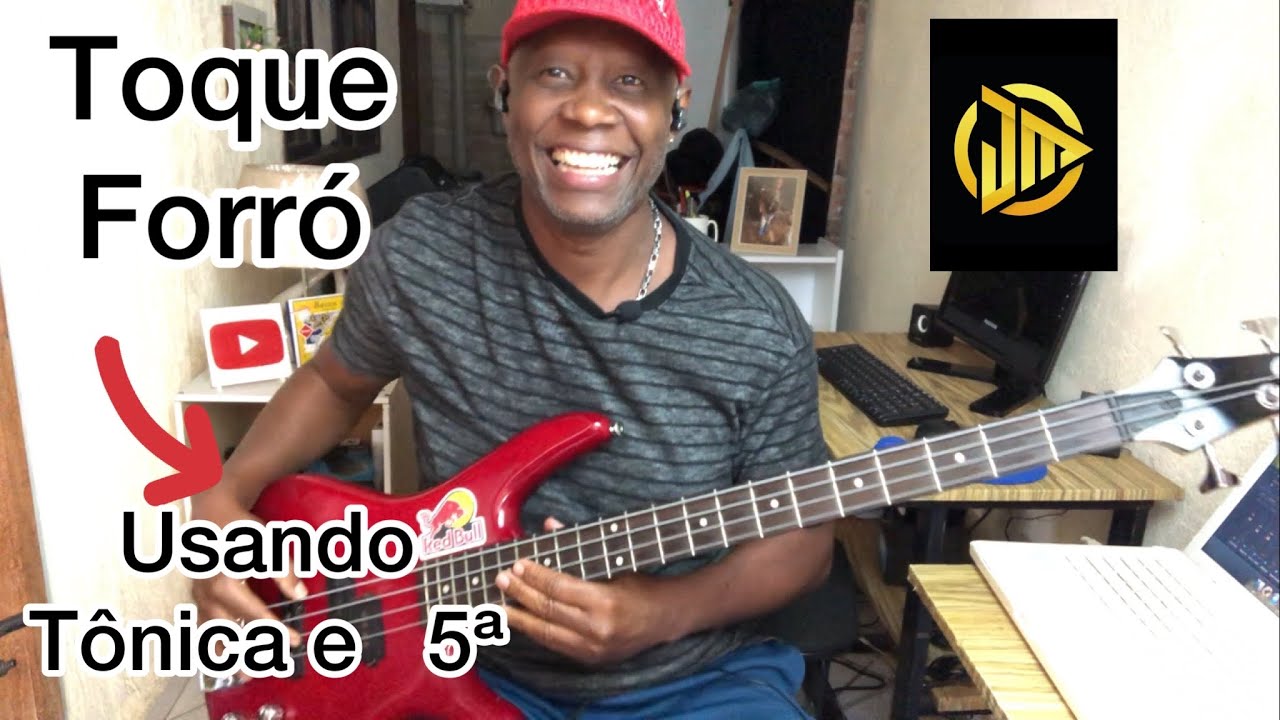 APRENDA TOCAR FORRÓ NO CONTRABAIXO USANDO TÔNICA E 5ª// um passo a passo completo