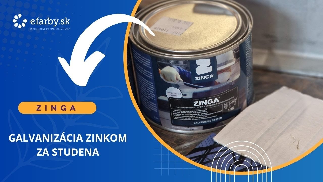 ZINGA - Revolučn&yacute; syst&eacute;m ochrany ocele! Galvaniz&aacute;cia zinkom za studena. 20-25 rokov zivotnosť! 🔥