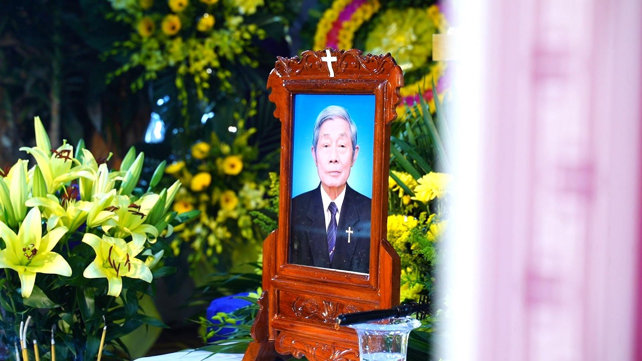 Lễ viếng & giờ cầu nguyện cho linh hồn Cụ Giuse Mai Trần Chư | Giáo Xứ An Lập