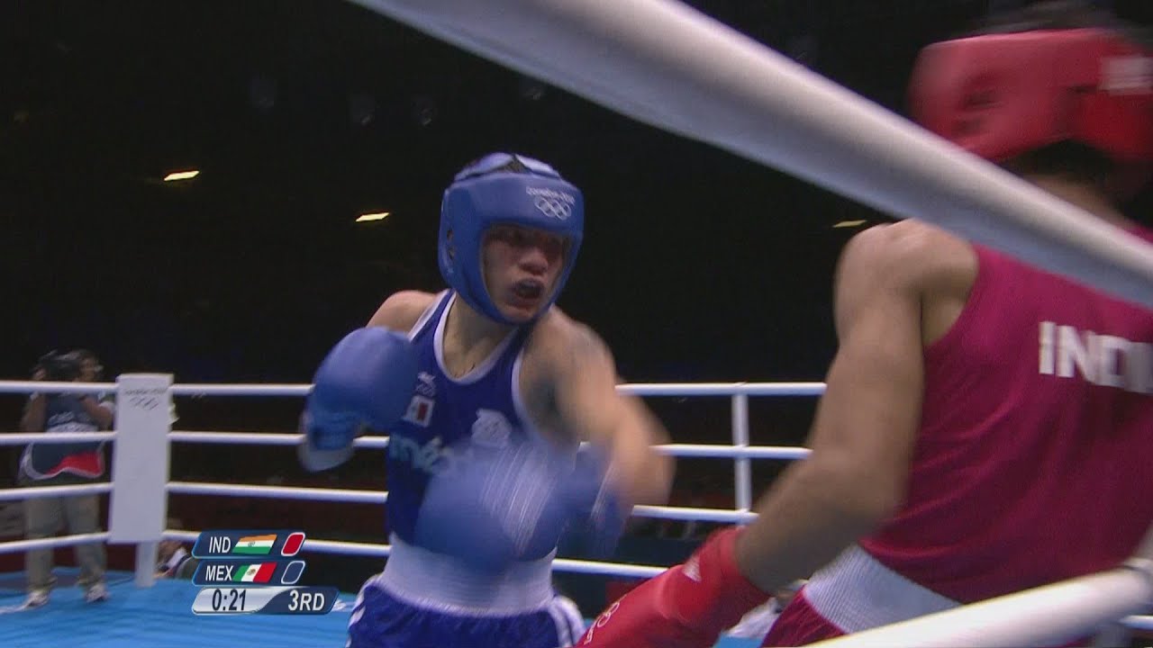 Thapa (IND) v Valdez (MEX) - Boxing Bantam 56kg Round of 32 - London 2012 Olympics