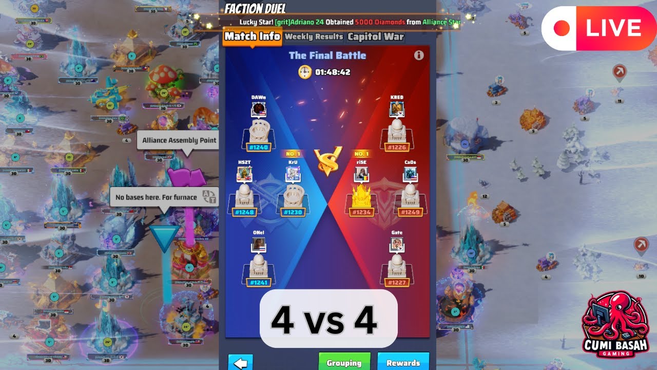 [LIVE] FACTION DUEL 8 SERVERS! 1240 1248 1230 1241 VS 1226 1234 1249 1227! | Last War Survival Game