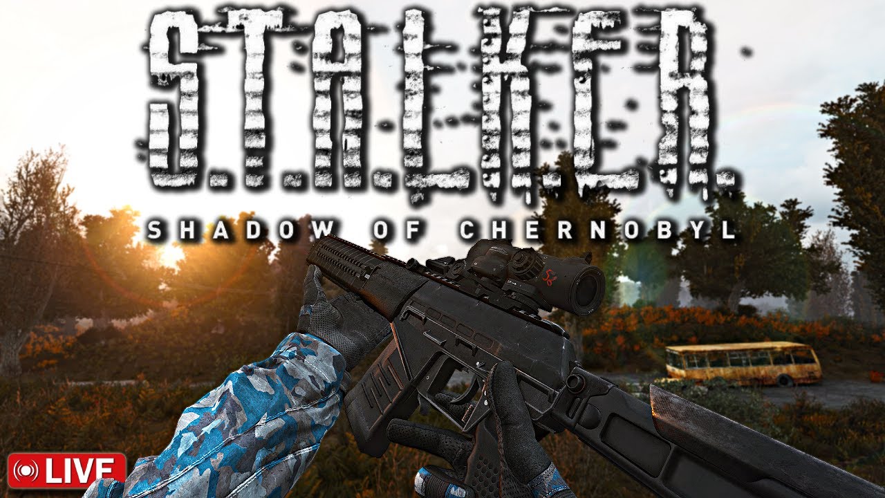 🔴LIVE! 1440p - STALKER: Shadow of Chernobyl - Pt.3 (Radiophobia 3)