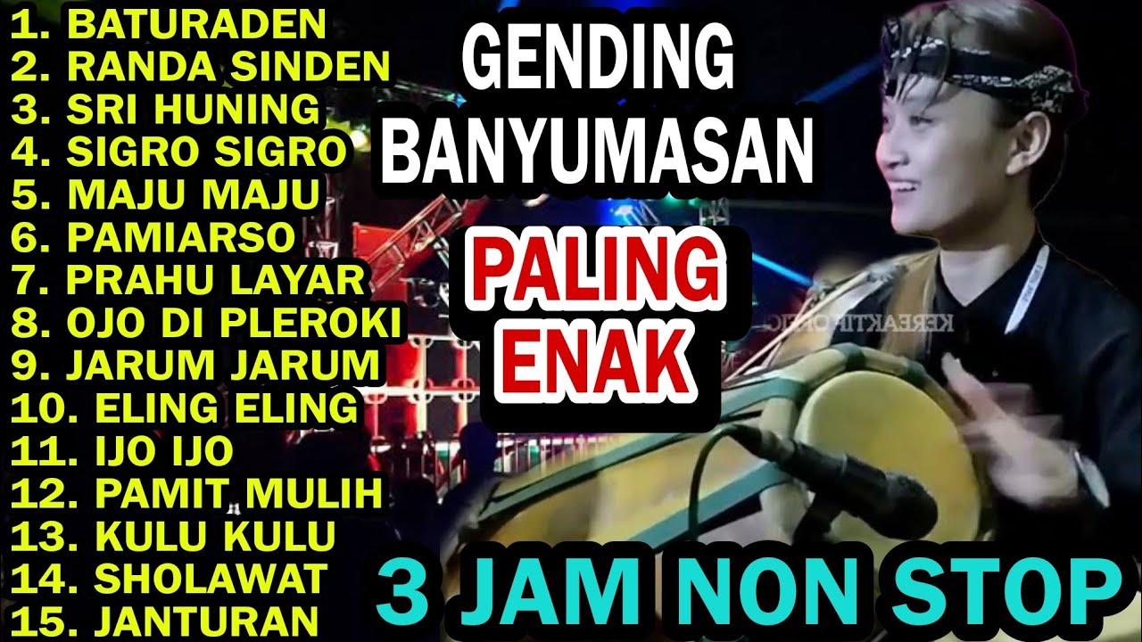 Gending Gending Banyumasan Terbaik 3 Jam Non Stop