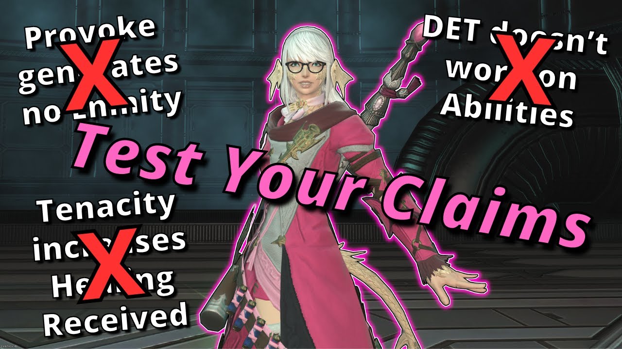 FFXIV Mythbusters #1! Testing and Disproving Common Wrongful Claims about Mechanics in FFXIV