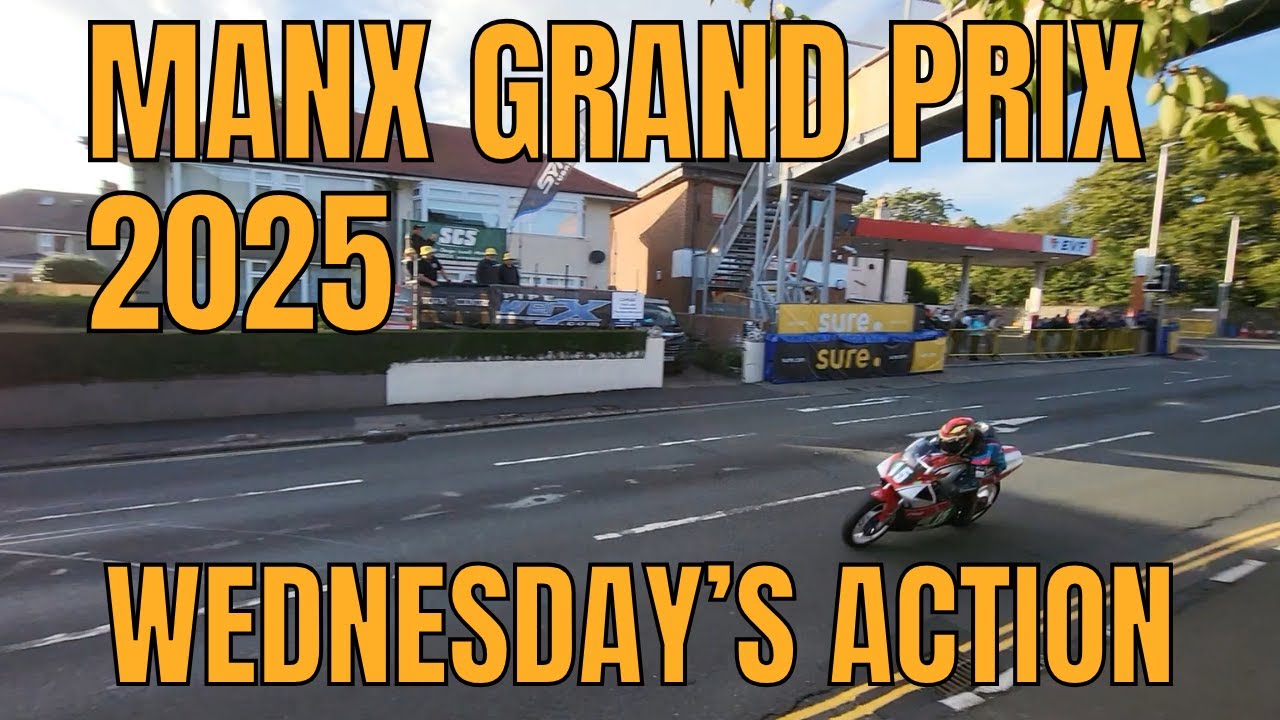 Manx Grand Prix 2025 Wednesday's Racing - Lightweight Classic TT & Parade Lap