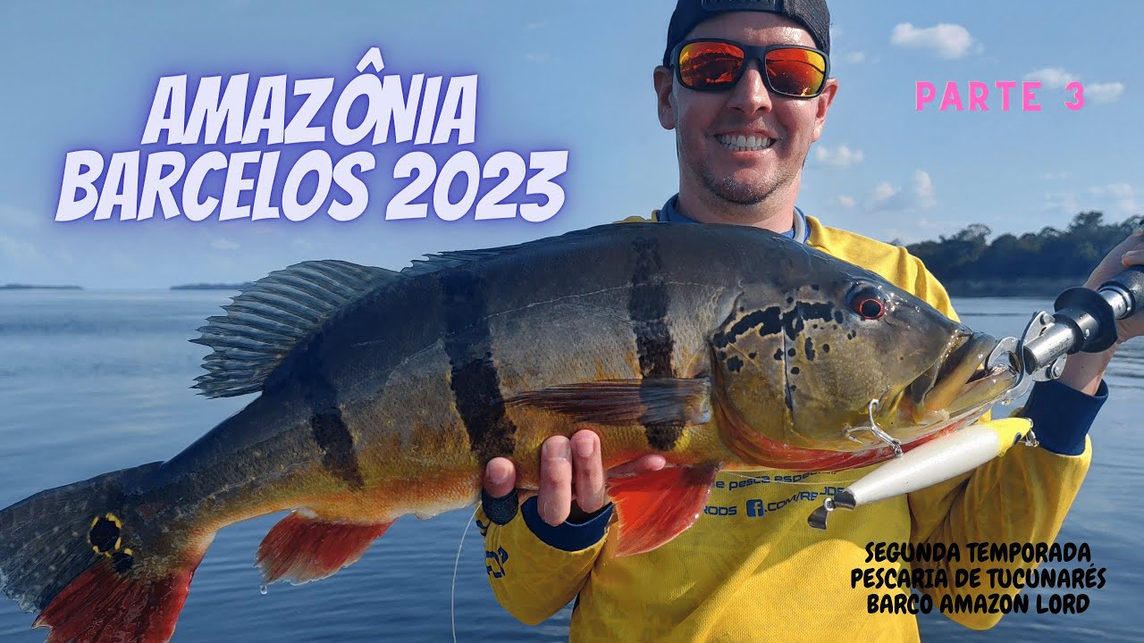 AMAZON LORD 2023 PARTE 3 PESCARIA NO RIO NEGRO REGIÃO DO RIO JUFARI