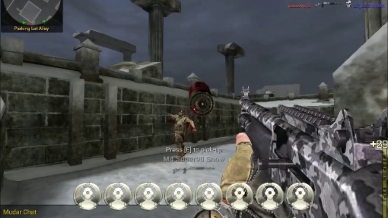 joaozlvp13 - Blackshot Revolution - Winterland - M4 Super90 Snow - Shotgun Only - Trecho