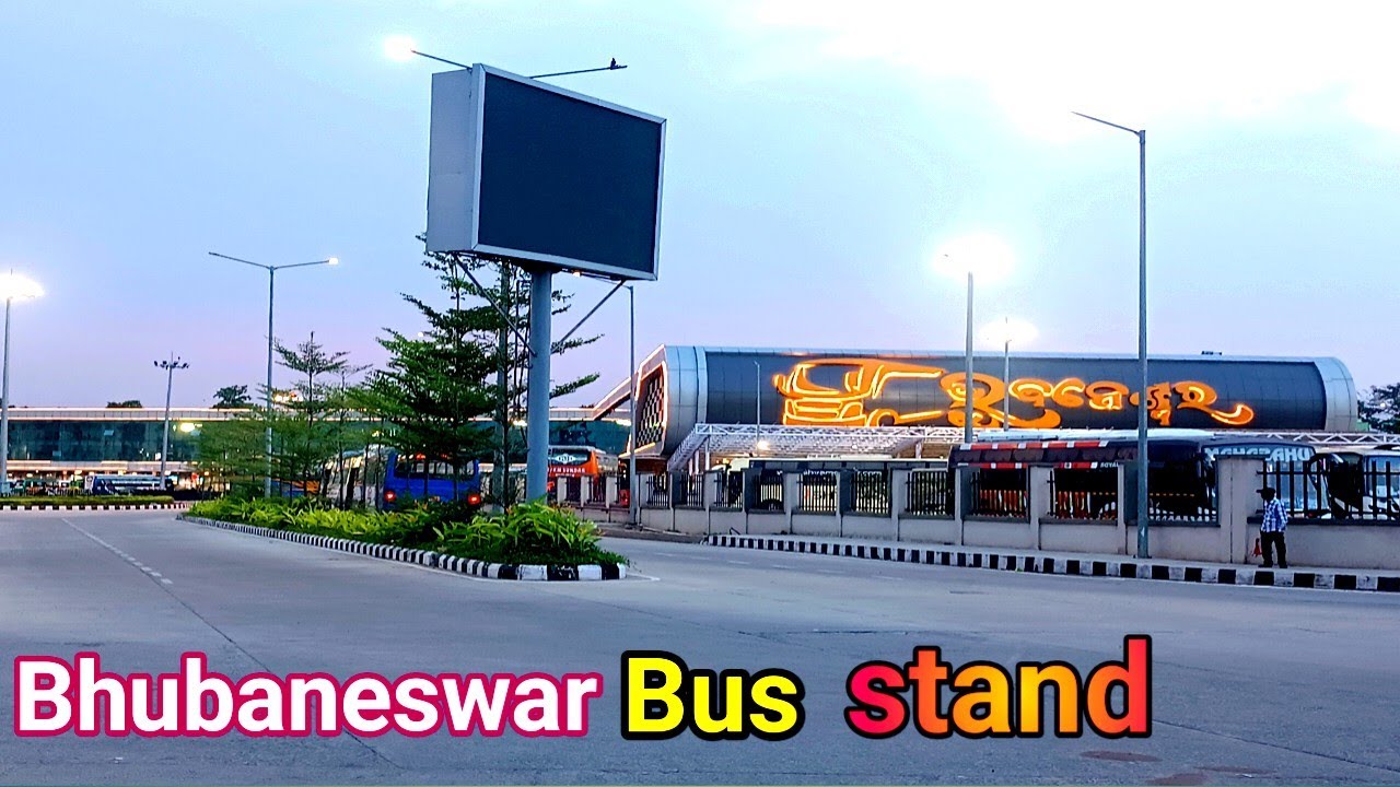 Baramunda Bus terminus Bhubaneswar Odisha most luxurious bus terminus in India