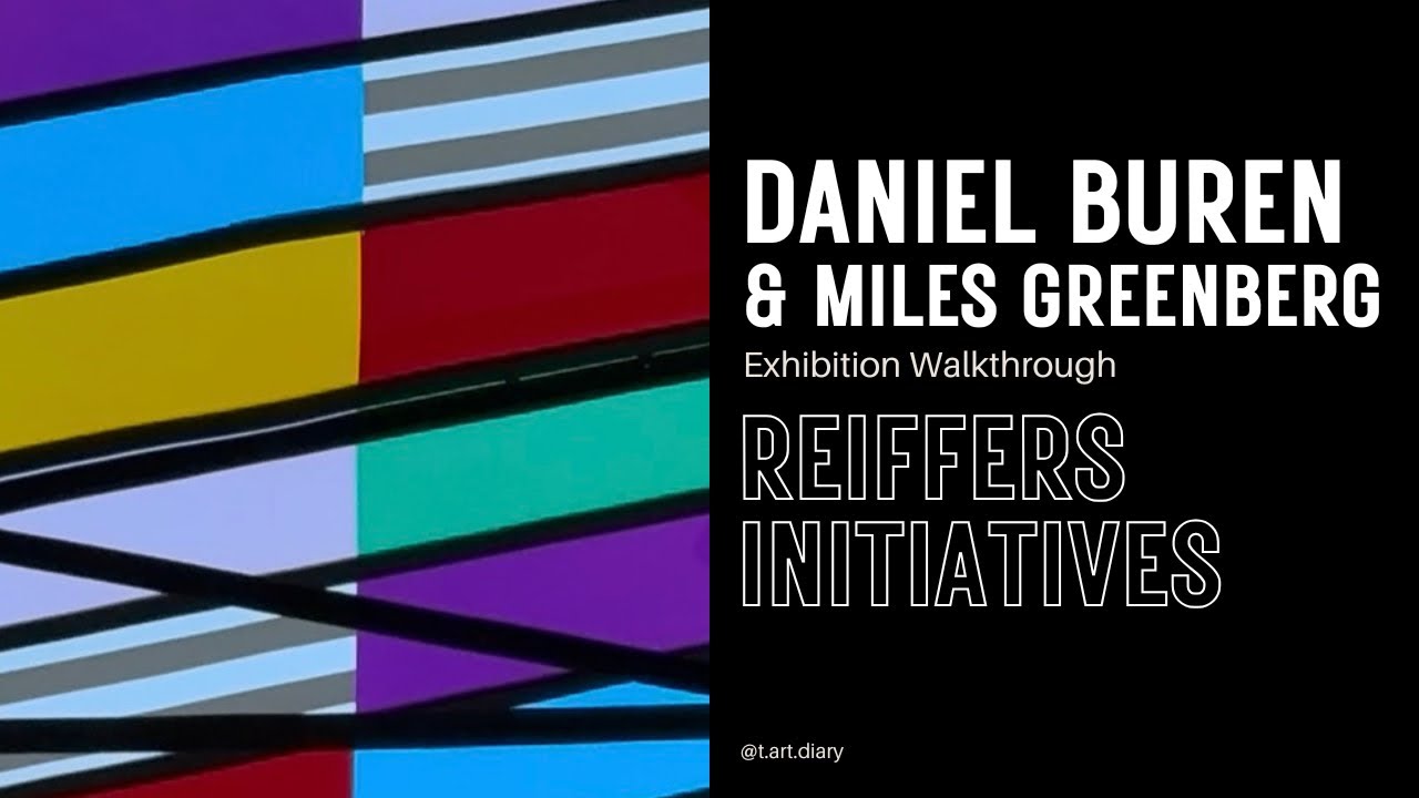 Daniel Buren & Miles Greenberg - Reiffers Initiatives, Paris | Exhibition Walkthrough