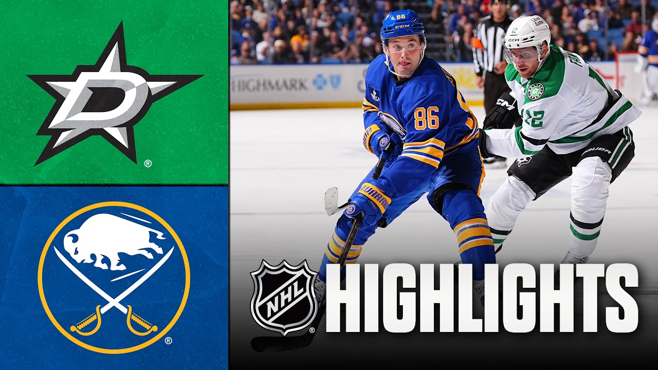 Stars vs. Sabres | NHL Highlights | Oct 8, 2026