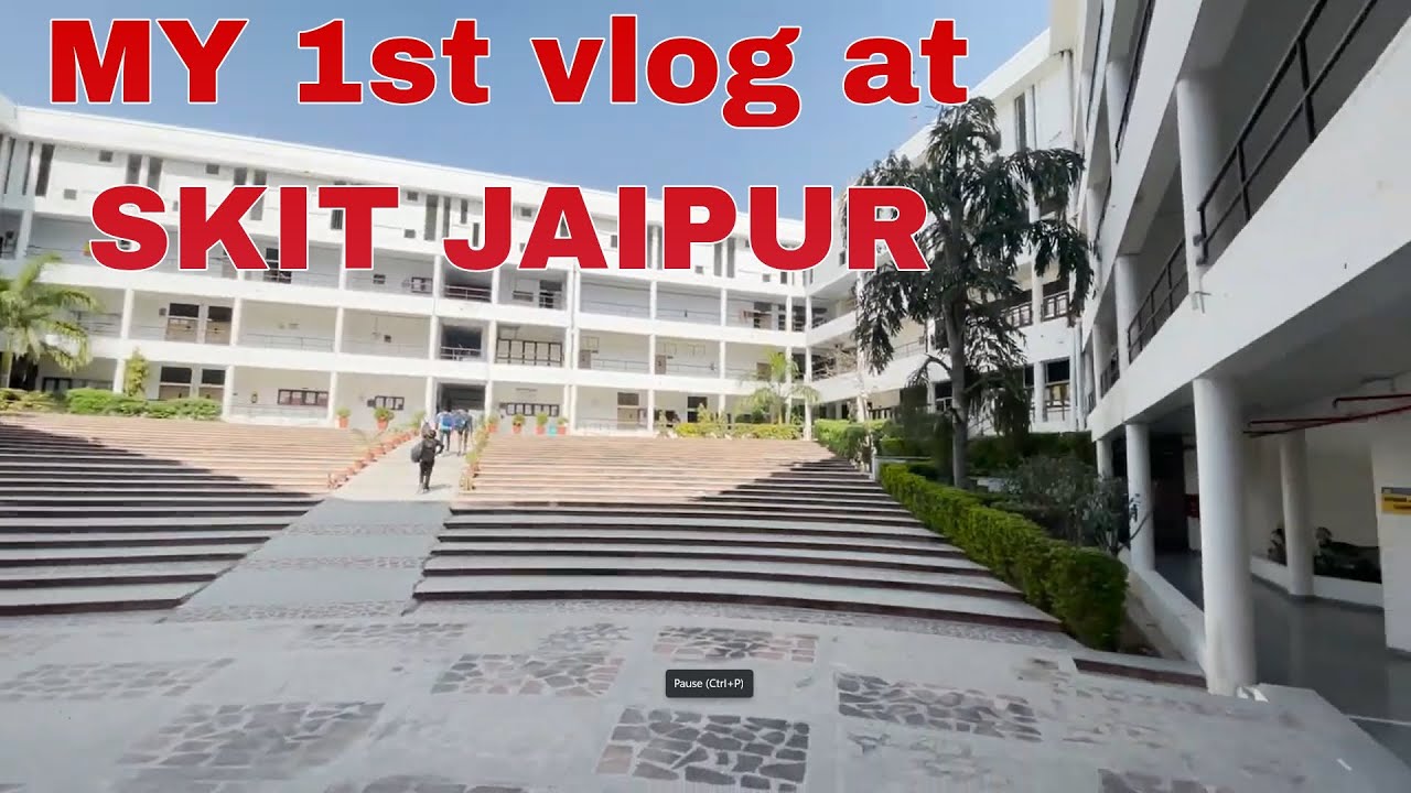 My 1st visit at SKIT JAIPUR.