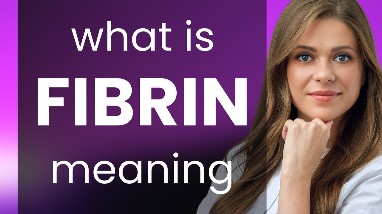 Fibrin • definition of FIBRIN