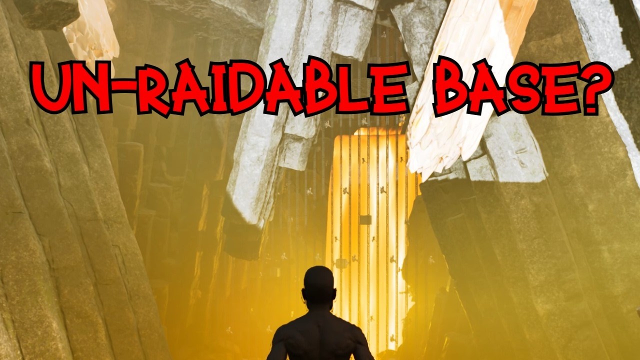 ASA - GhostArk - Weekly raid base, Un-raidable rathole??