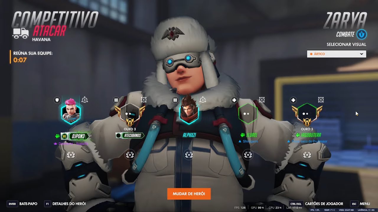 ZARYA/MAUGA COMPETITIVO EP 830 QUASE DEU M! QUASE…